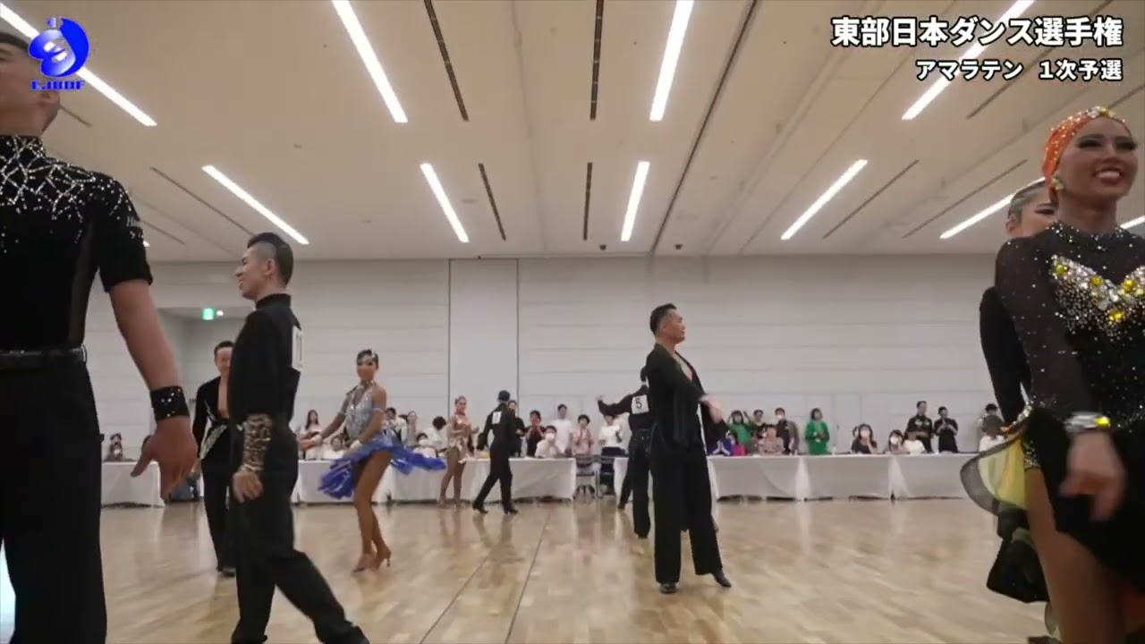 東部日本ダンス選手権 Ama Latin American Round1 Chachacha - YouTube