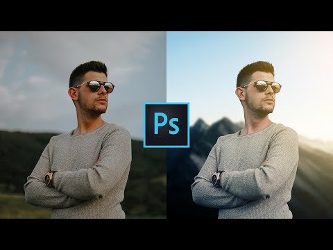 How to Edit Outdoor Portraits in Photoshop | Change Background + Blur Background