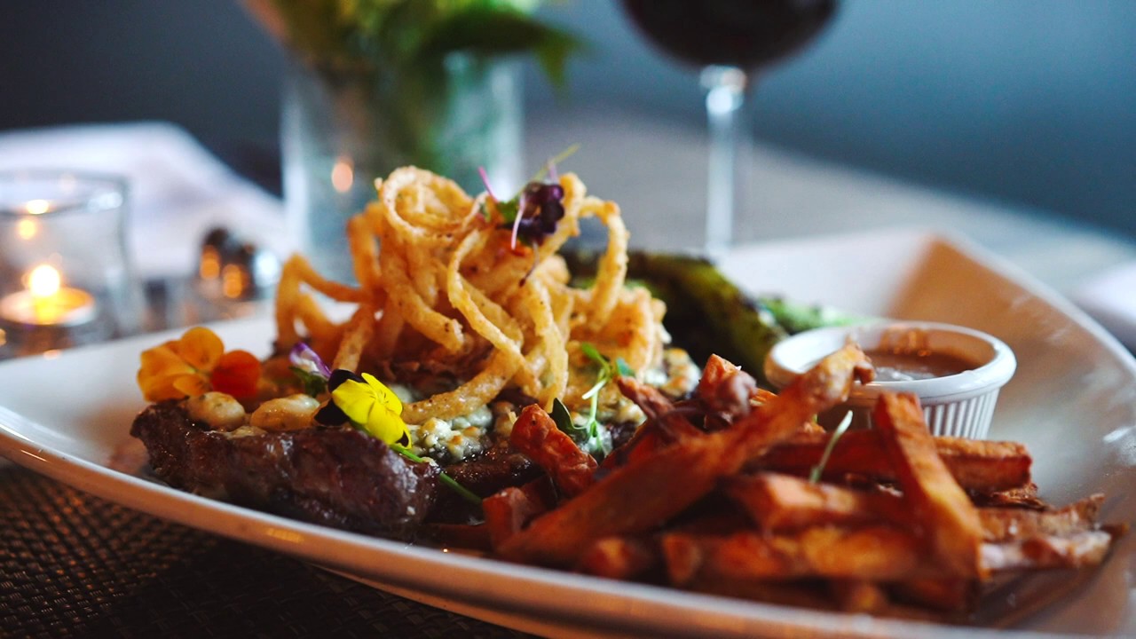 KING RANCH RIB EYE The Blue Restaurant and Bar YouTube