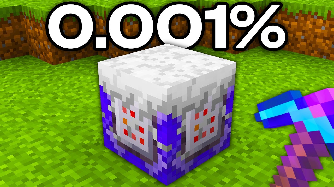 Zdobyłem NAJRZADSZE Przedmioty w 24 GODZINY w Minecraft