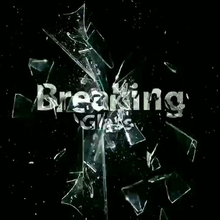 Breaking glass sound effect