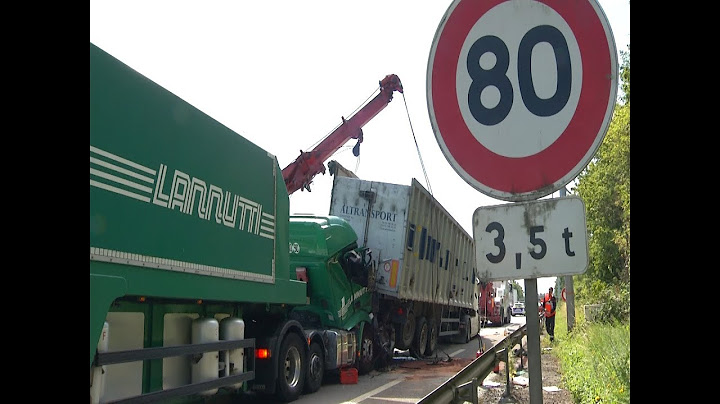 Accident mortel sur l'A25