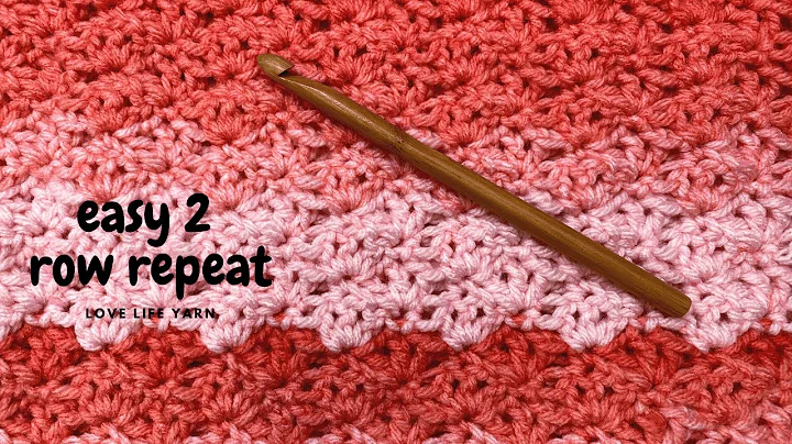 Learn How to Crochet the Easy Shell Stitch