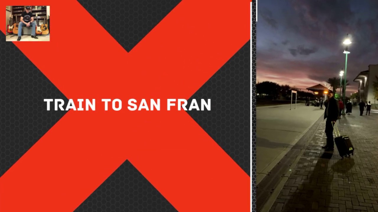 Amtrak Train Ride from Fresno to San Francisco. YouTube