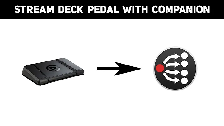 Use Stream Deck Pedal with Bitfocus Companion