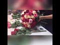 Сборка букета из 101 розы
