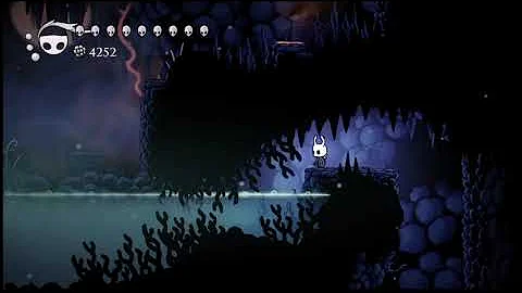 Hollow Knight - Crossroads Acid Skip (No CDash, No Isma's tear, no Monarch Wings).