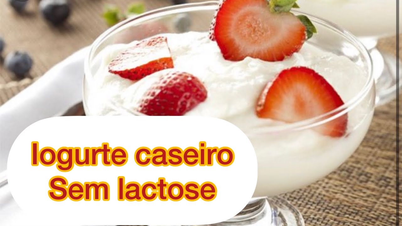 Como fazer Iogurte Natural caseiro sem Lactose.