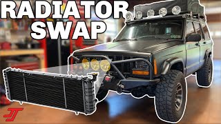 How to Replace a Radiator on a Jeep Cherokee XJ