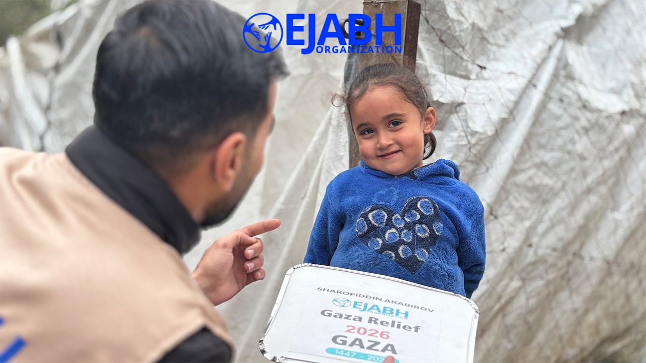 رمضان الخير: مشروع توزيع السلال الغذائية في غزّة