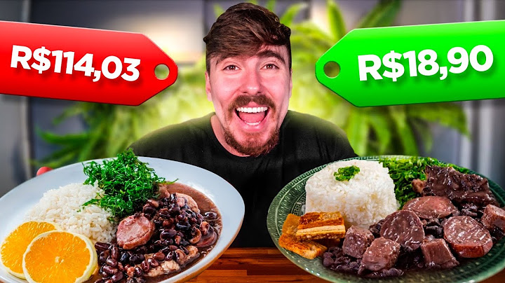Feijoada Mais Barata x Feijoada Mais Cara de 2023