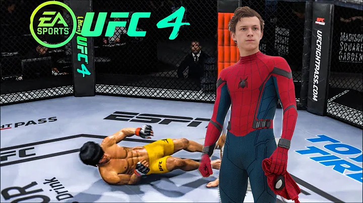 Bruce Lee vs Spider-Man EA Sports UFC 4UFC M-1 Zar...