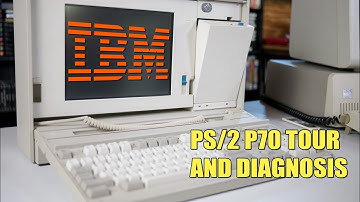 IBM PS/2 P70 Tour and Diagnosis - Part 1!