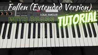 Fallen Lola Amour Extended Version Keyboard with Brass Tutorial | Kevin Ron Keys