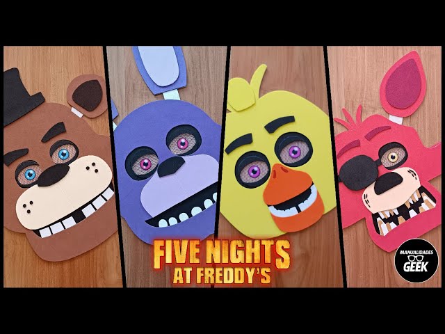 Cómo hacer la Máscara de Freddy, Bonnie, Chica y Foxy DIY/Manualidad de Five Nights at Freddy's/FNAF - YouTube c-mo-hacer-la-m-scara-de-freddy-bonnie-chica-y-foxy-diy-manualidad-de-five-nights-at-freddy-s-fnaf-youtube