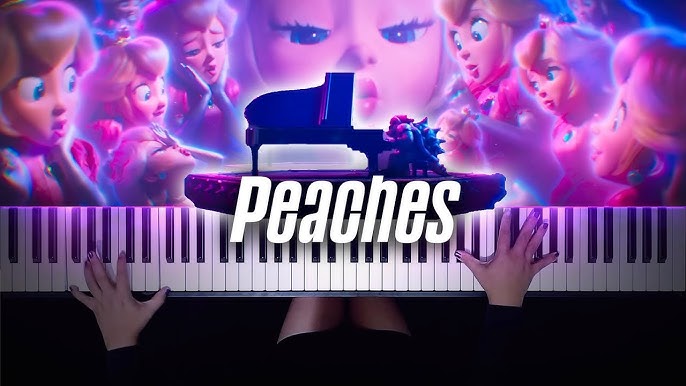 Peaches #mario #mariobros #bowser #peaches #piano #mariomovie