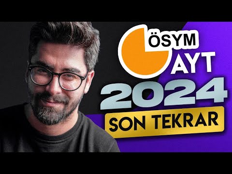 2024 AYT EDEBİYAT TEK VİDEODA FULL TEKRAR