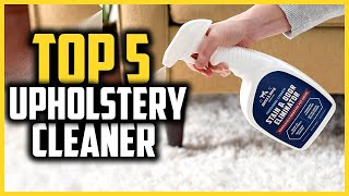 ▶️Best upholstery cleaner in 2024