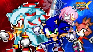 Super Sonic X Universe OVA 1 El reto maximo Sprite Animation