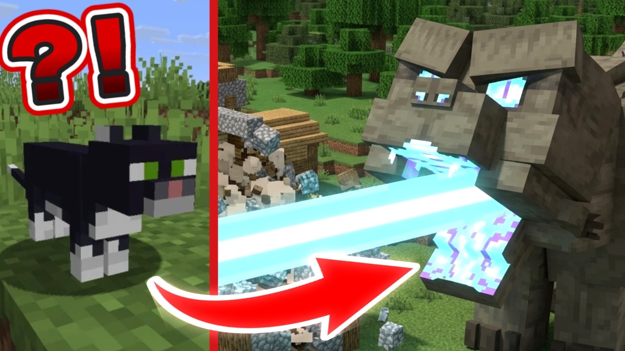 【マイクラ】最強のネコを仲間にしたら大惨事になった【MOD実況】