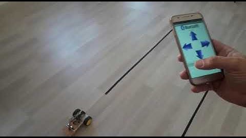 Çizgi izleyen, engelden kaçan ve bluetooth kontrol Robot çalışmamız.