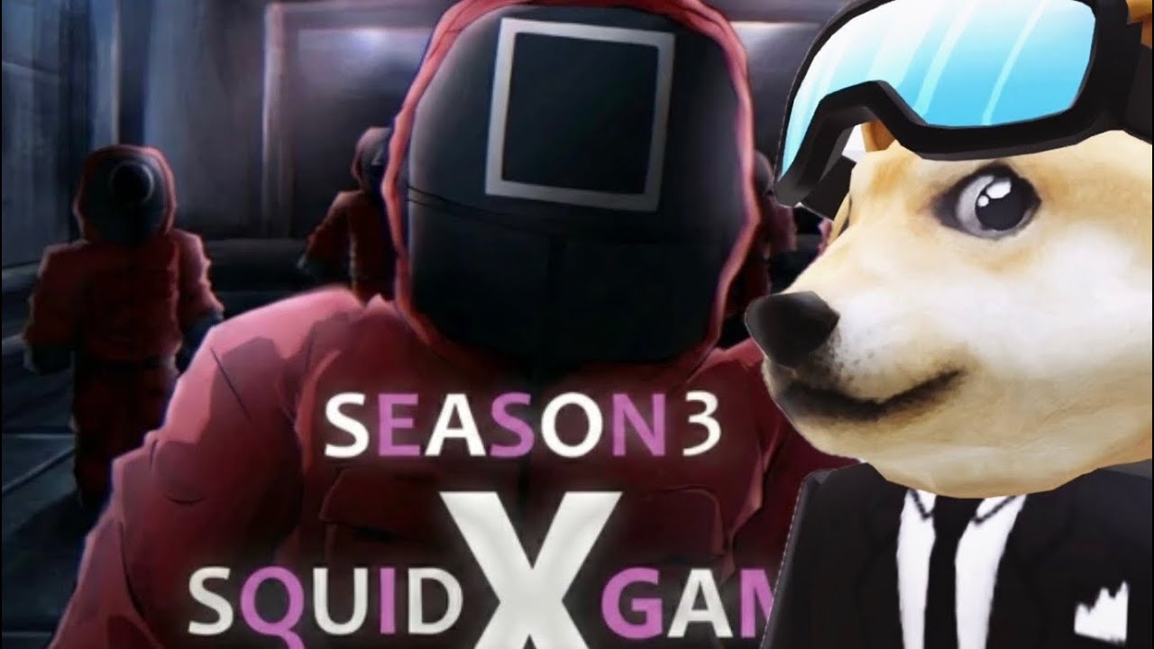 Playing Roblox squid game!