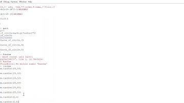 Python Basic Part2 continue| math module| import module| random module
