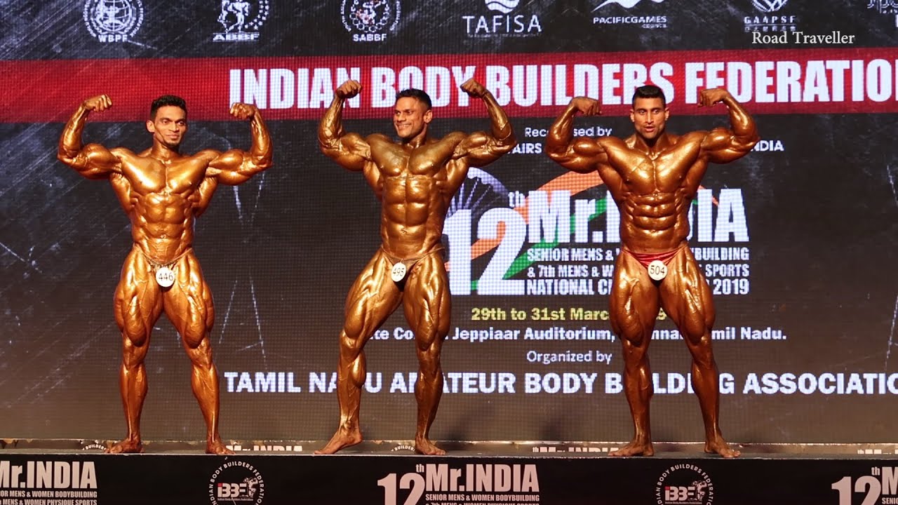 ⁣Mr.India 2019 Bodybuilding Competition