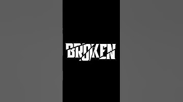 Broken Text Effect In Photoshop #tutorial