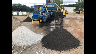 Rebel Crusher Closed-Circuit Impact Crusher Processing Asphalt