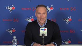 Mark Shapiro trying to explain what the Jays will do now!