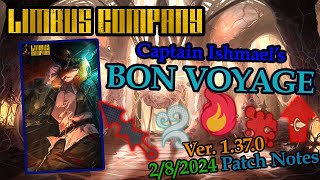 BON VOYAGE: CAPTAIN ISHMAEL - Limbus Company Patch Notes