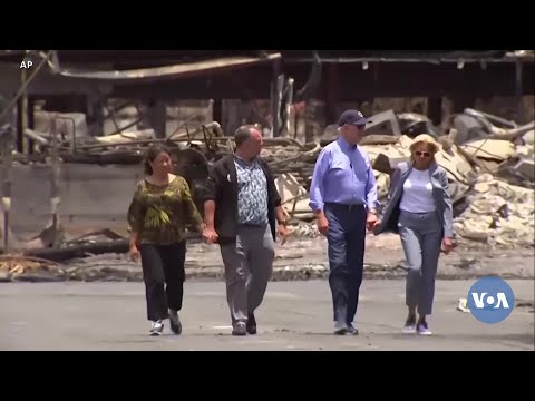 Ameriki Jamanatigi Joe Biden Sera Maui Gun Kan Hawai Jamana Na Tenin Don