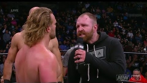 AEW Dynamite 2/15/2023 - Jon Moxley Confronts Hangman Page & Challenges Him To A Texas Deathmatch!