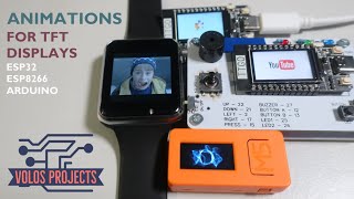 Making animation from GIF files for TFT screen (ESP32 ,ESP8266 , Arduino)