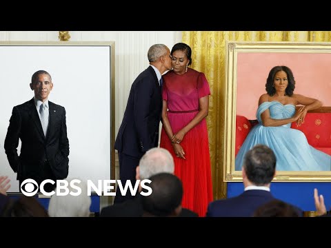 Obama portraits unveiled at White House ceremony | full video