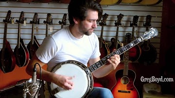 1927 Gibson TB-4 "No Hole" Conversion Archtop Banjo with Frank Neat 5-String Neck