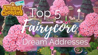 Top 5 Fairycore Dream Addresses for When You Need Island Inspo // Animal Crossing: New Horizons