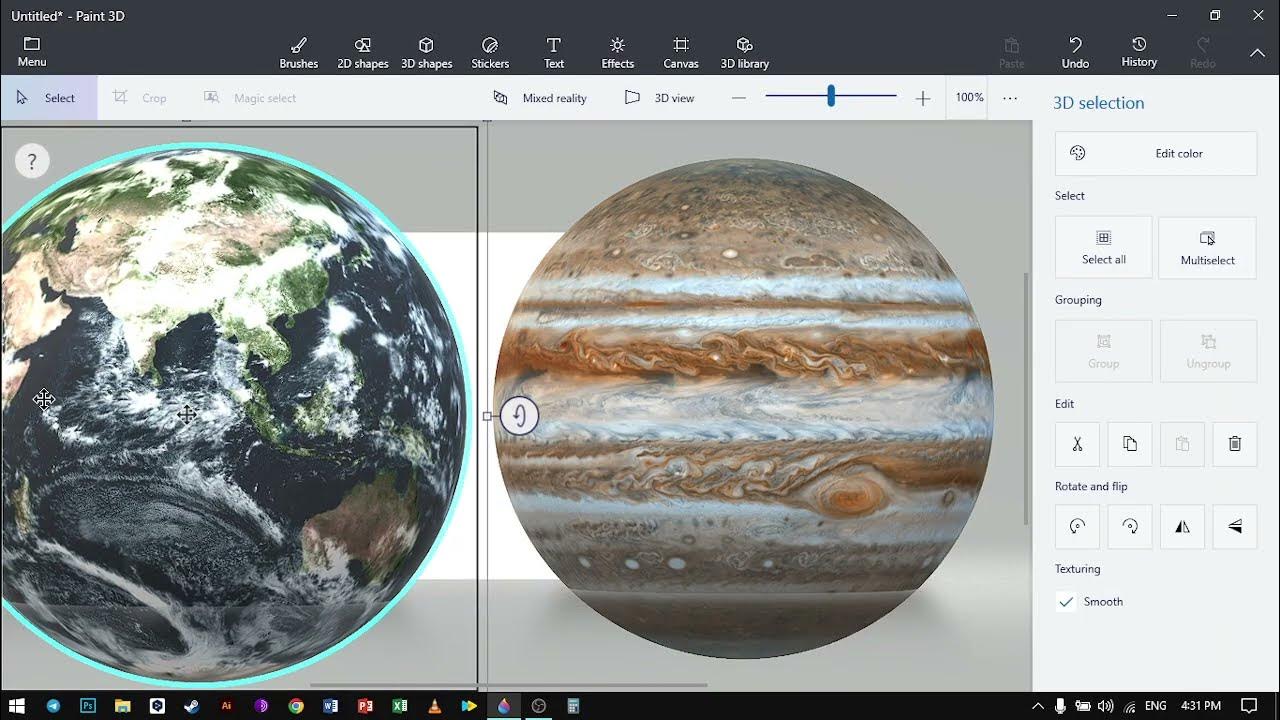 Создаю солнечную систему - YouTube
