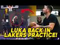 LEBRON JAMES JACKPOT! LUKA DONCIC BACK IN LAKERS PRACTICE FOR GAME 2! BAD NEWS FOR HOUSTON ROCKETS