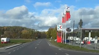 Sweden. road 225, Grödinge  location. 2025 @OleksiiKrepyshev 
