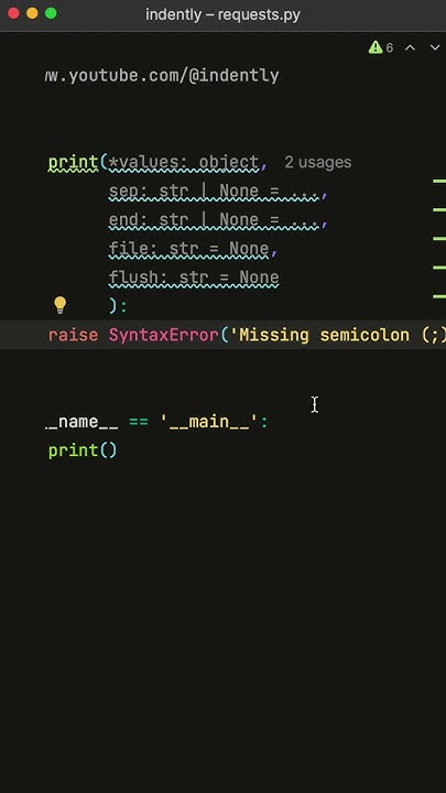 SUPER EVIL Python Prank #code #programming #python - YouTube