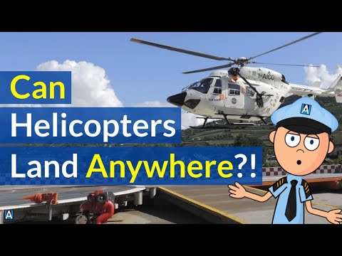 Can Helicopters Land Anywhere They Want?!