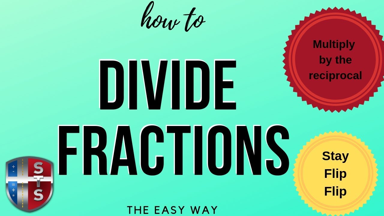 How to divide fractions - YouTube