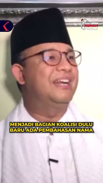 ANIES BASWEDAN BUKA SUARA SOAL WACANA DUETNYA DENGAN GANJAR #shorts