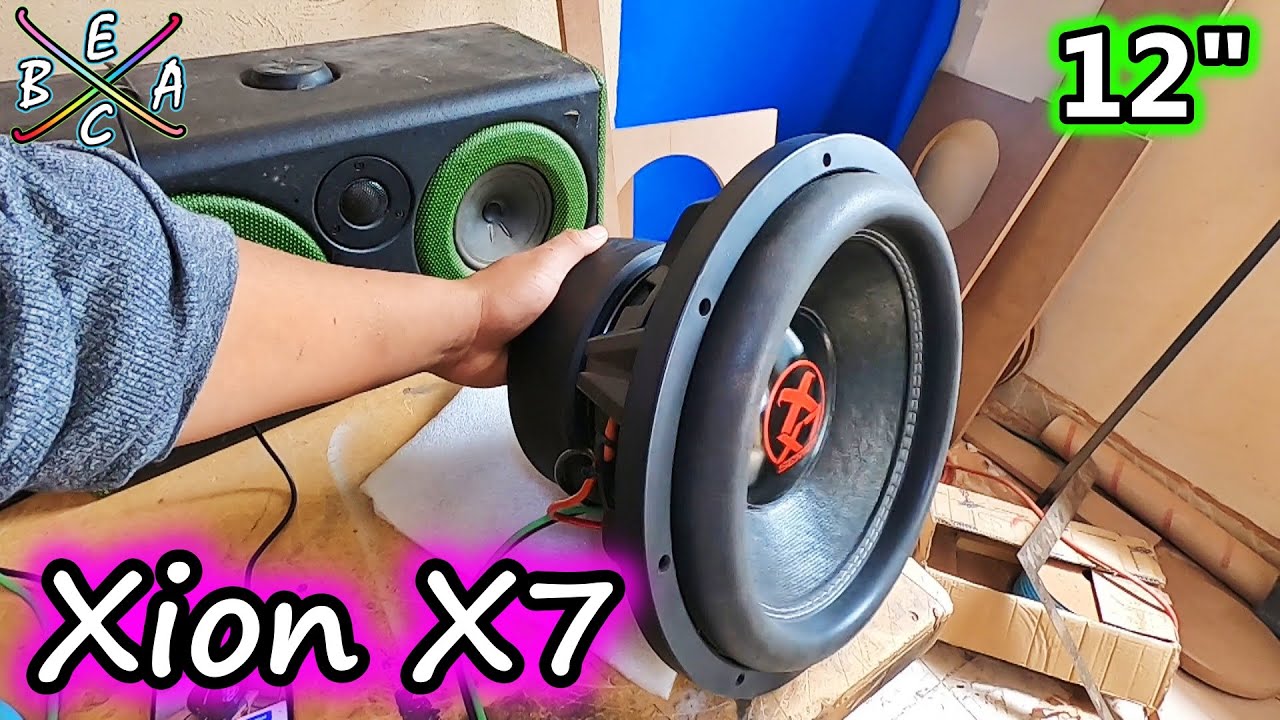 Subwoofer Xion X7 12" EBAC YouTube