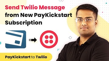 How to Instantly Send Twilio Message from New PayKickstart Subscription - PayKickstart to Twilio