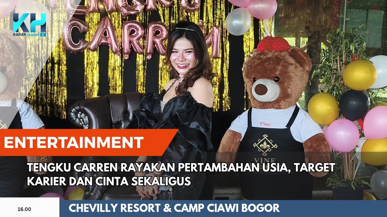 Ozy Syahputra Doakan Tengku Carren Cepat Dapat Jodoh di Pesta Ulang Tahun