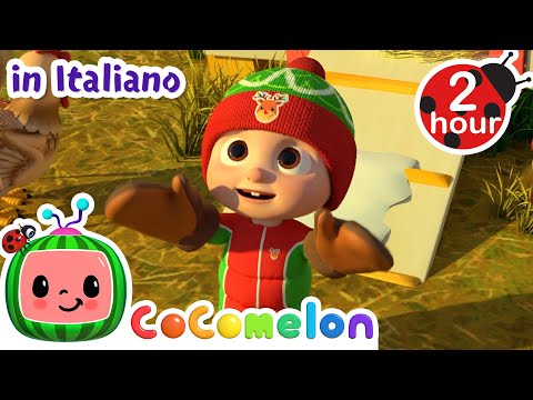 Natale in fattoria | CoComelon | Moonbug Kids - Cartoni Animati