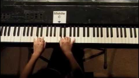 Piano Lesson - Hanon Finger Exercise #4